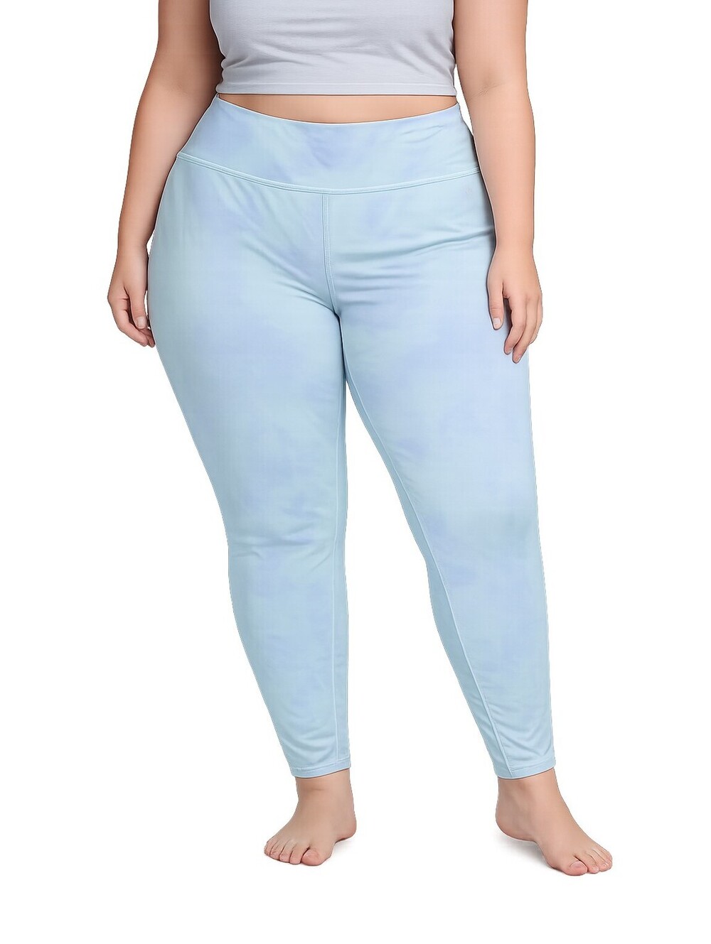 Xersion Green Tye Dye Leggings Quick Dri